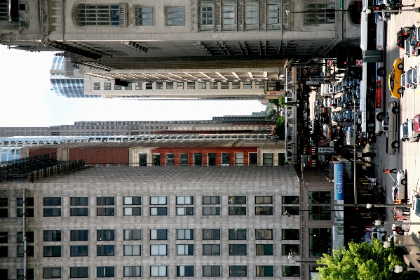 Pedestrian architecture road skyline Photo