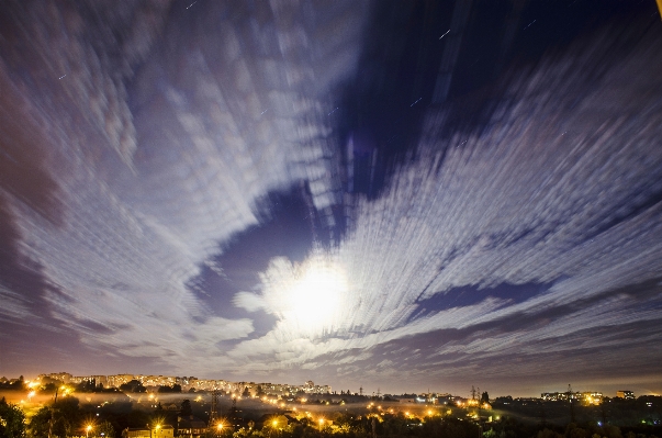 地平線 ライト クラウド 空 写真