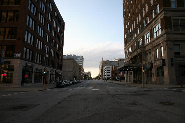 Architecture road street night Photo