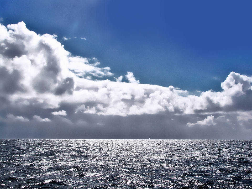 Sea coast ocean horizon