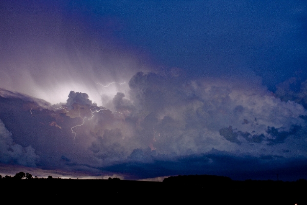 Landscape horizon mountain cloud Photo