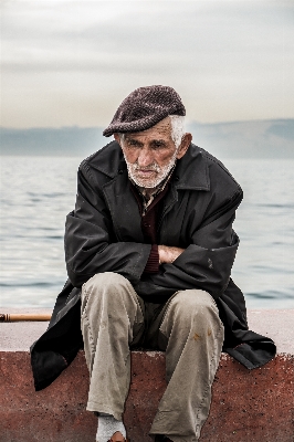 Man beach person photography Photo