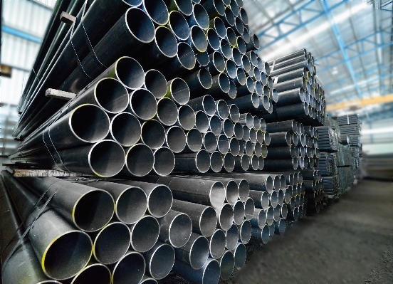 Steel metal material pipe Photo