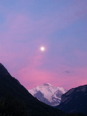 Foto Paisagem montanha neve nuvem