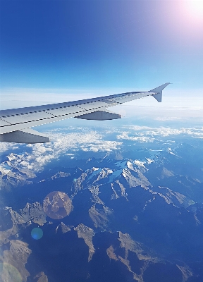 Horizon wing cloud sky Photo