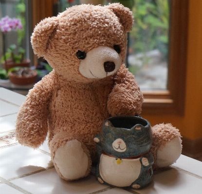 Cute craft mug toy Photo