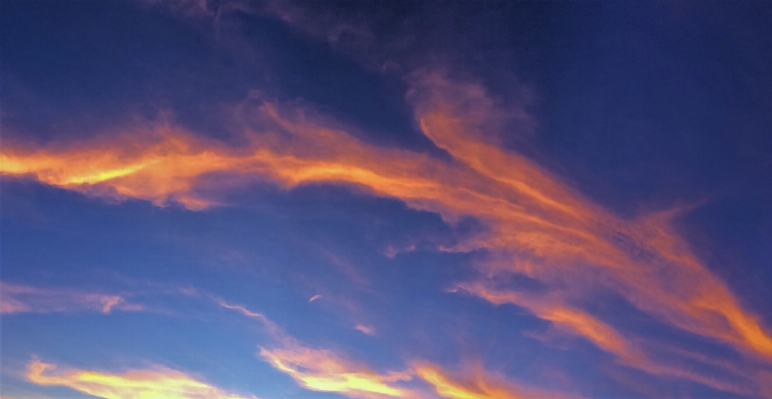 Horizon cloud sky sunrise Photo