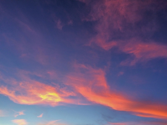 Horizon cloud sky sunrise Photo