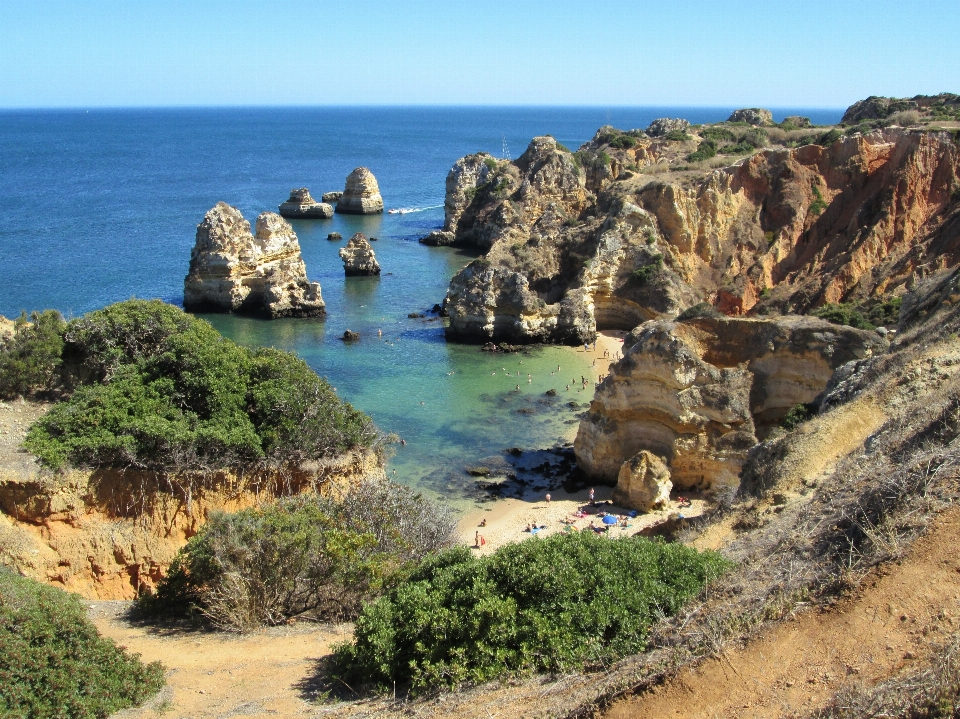 Praia mar costa água