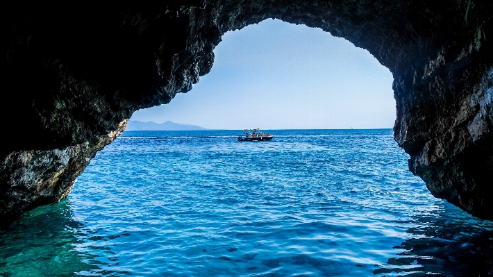 Deniz sahil rock okyanus Fotoğraf