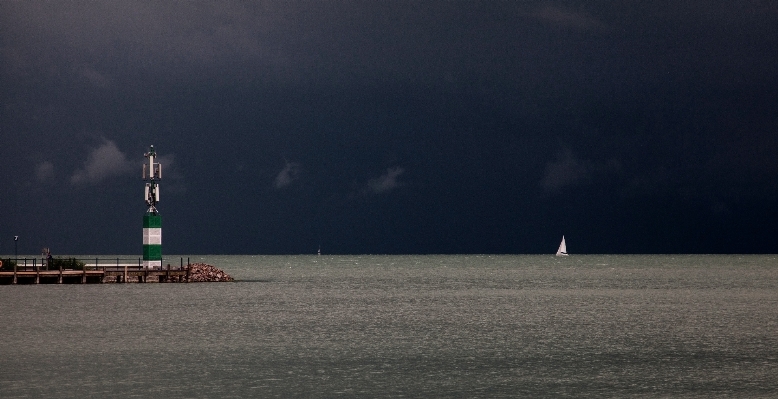 Sea coast ocean horizon Photo