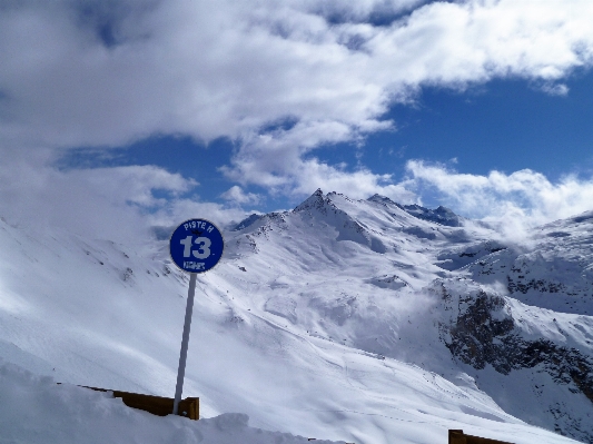 Landscape nature mountain snow Photo