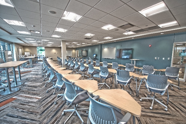 Auditorium furniture room classroom Photo