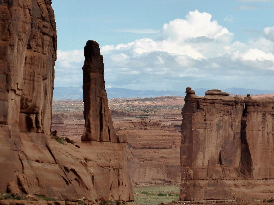 Paisaje rock arquitectura desierto