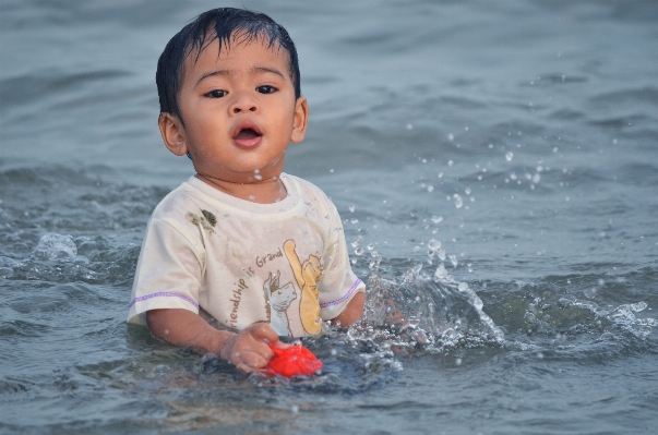 Beach sea water ocean Photo