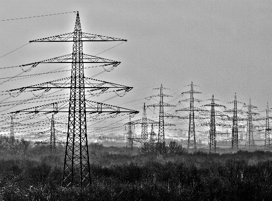 Schwarz und weiß
 wind linie turm Foto