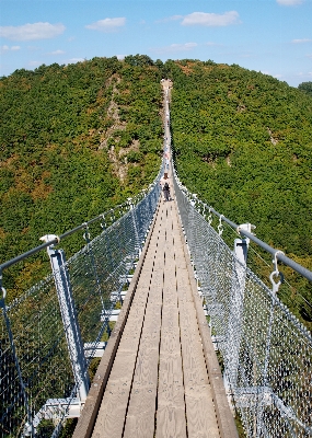 歩行者 建築 橋 建物 写真