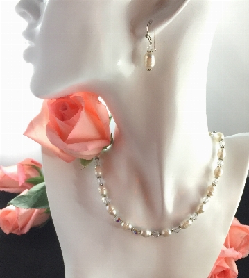 Woman chain petal rose Photo