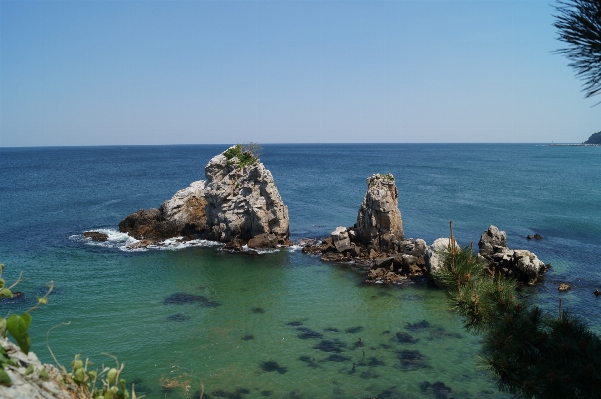 Beach landscape sea coast Photo