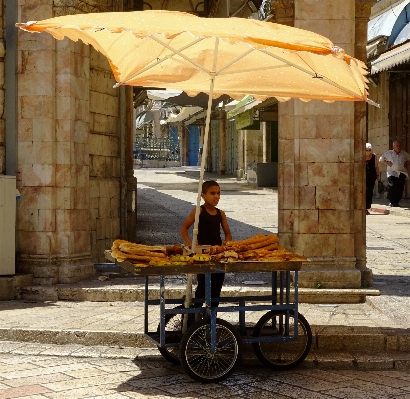 Wood cart vehicle bread Photo