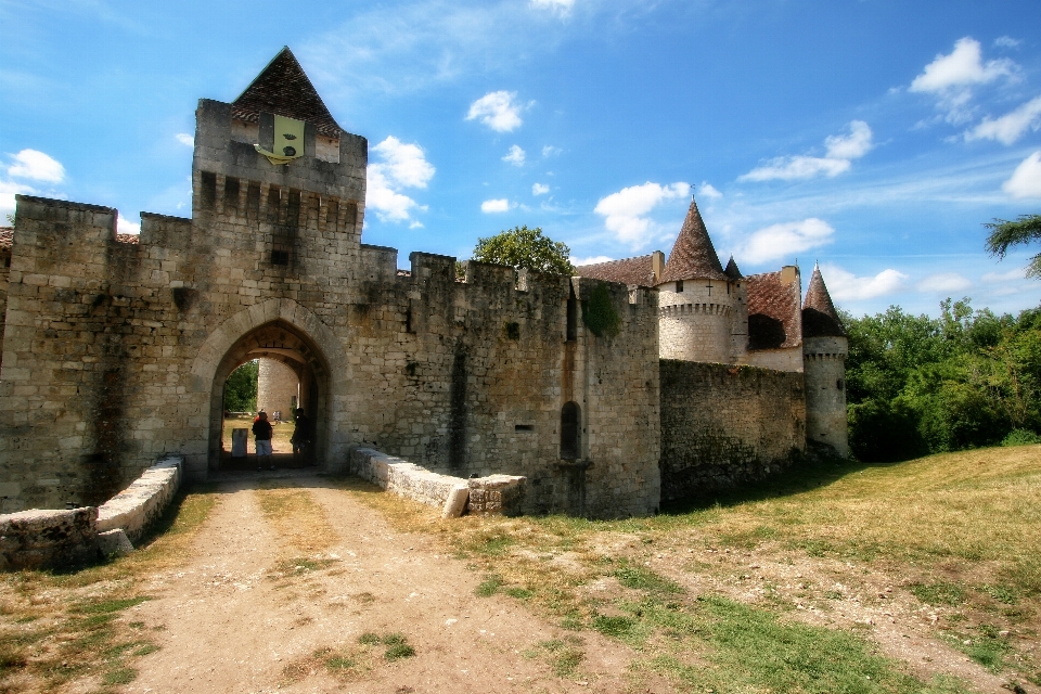 Edificio chateau
 villaggio francia