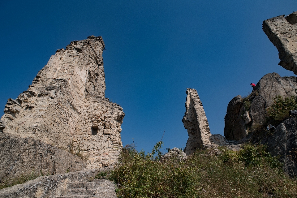 Manzara rock dağ mimari