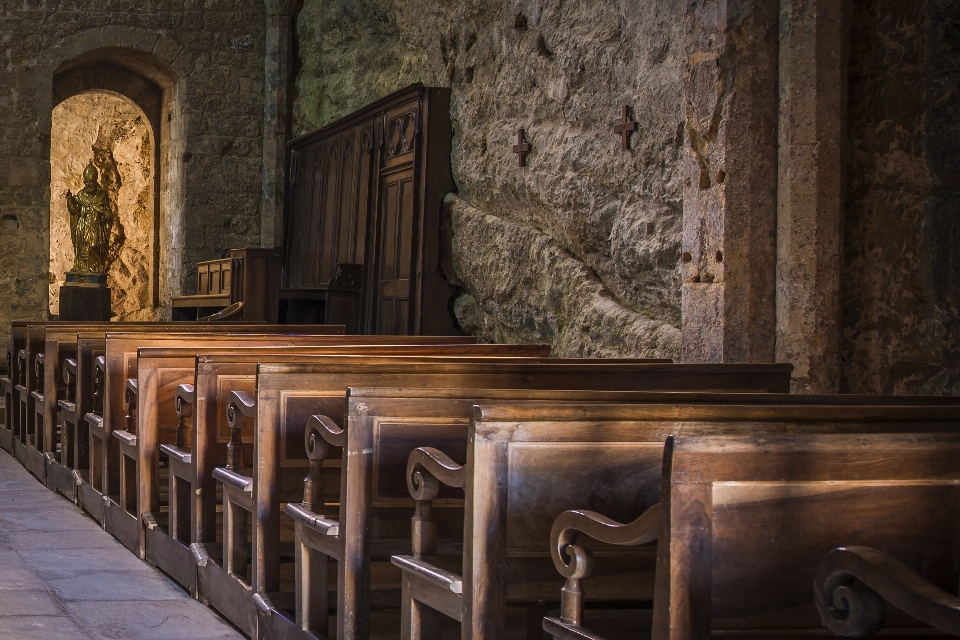 Bois mur religion chapelle