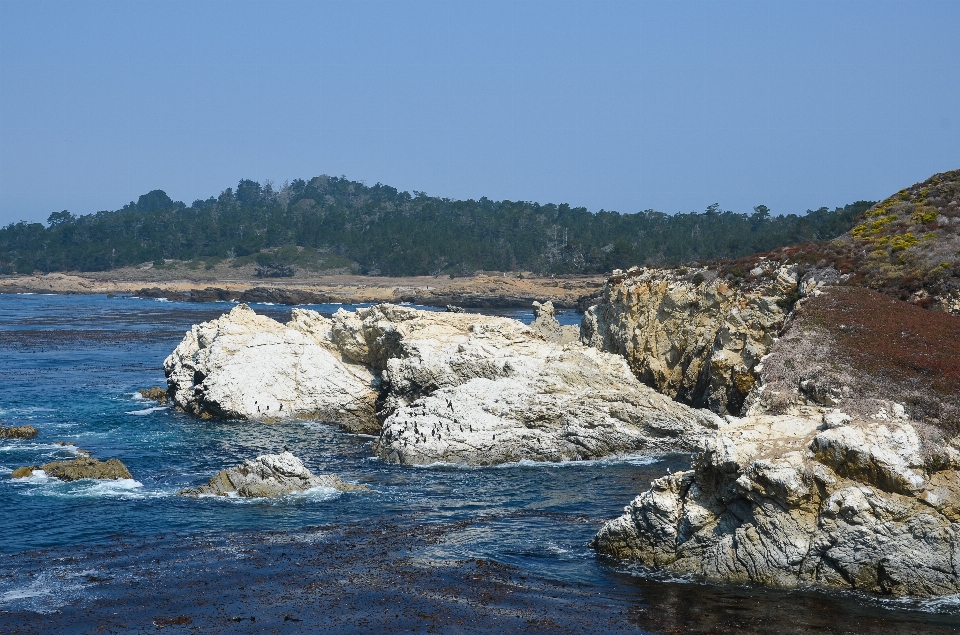 Landscape sea coast water