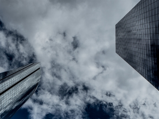 Snow cloud architecture sky Photo