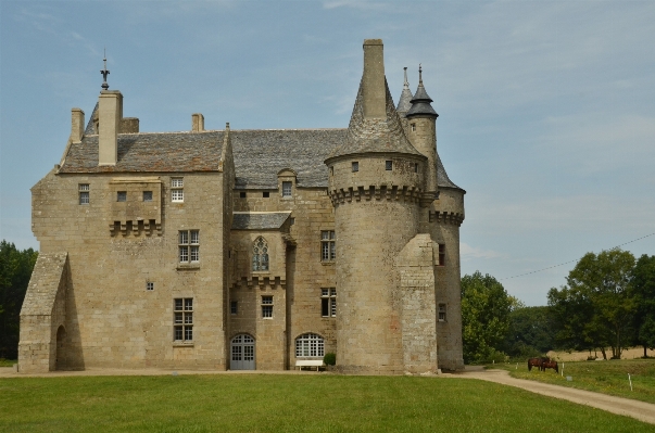 Die architektur gebäude chateau
 frankreich Foto