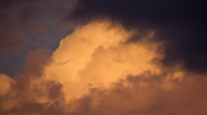 Cloud sky sunset white Photo