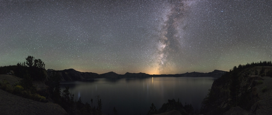 Landscape wilderness sky night Photo