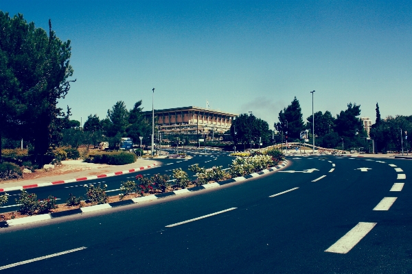 Horizon architecture road skyline Photo