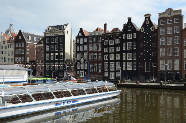 Dock boat river canal Photo