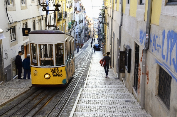 Tramvay ulaşım araç turizm Fotoğraf