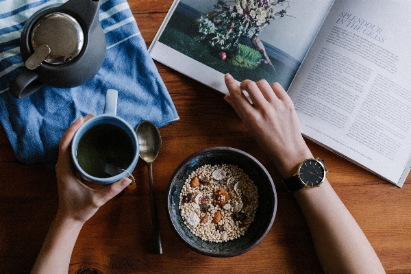 Watch person coffee grain Photo