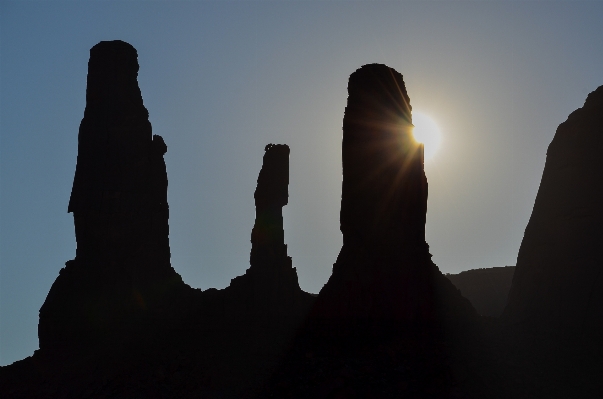 Landscape sand rock horizon Photo