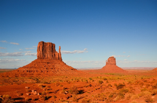 Landscape sand rock desert Photo