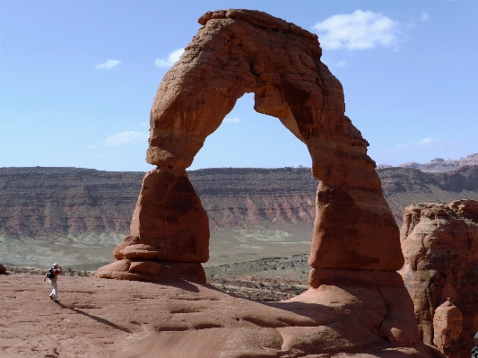 Landscape rock architecture desert Photo