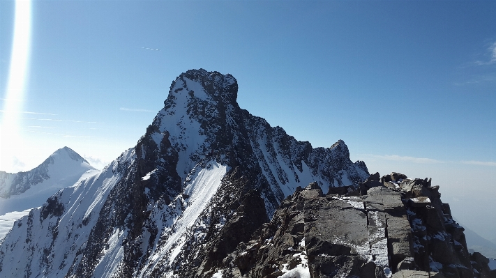 Mountain snow winter adventure Photo