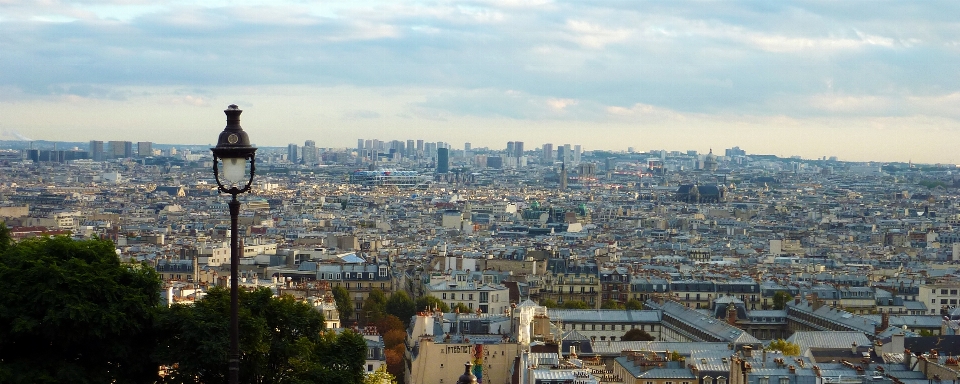 Horizonte fotografía ciudad vista