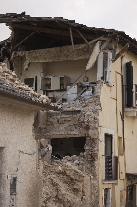 House alley village rubble