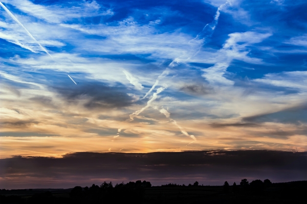 Natur horizont wolke himmel Foto