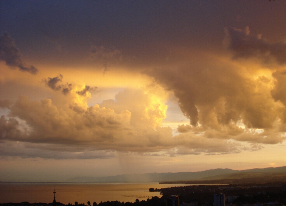 Nature horizon cloud sky