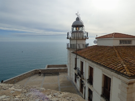 Sea coast lighthouse vacation Photo