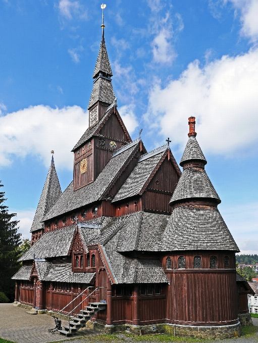 Building tower landmark church