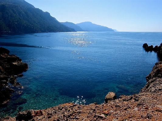 Beach landscape sea coast Photo