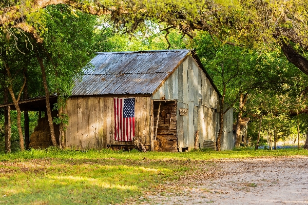 Landscape farm countryside house Photo