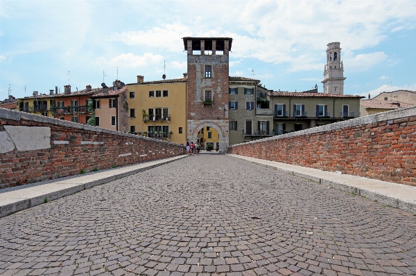 Architecture bridge town chateau Photo