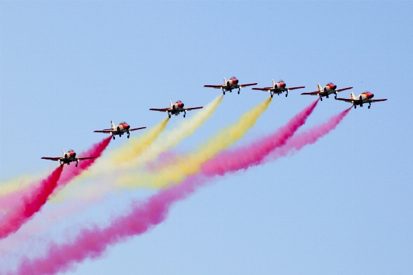 Photo Aile aviation ciel bleu
 espagne